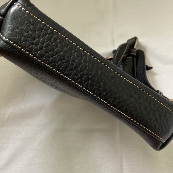 Dooney & Bourke Black Pebbled Leather Handbag - Picture 9 of 9